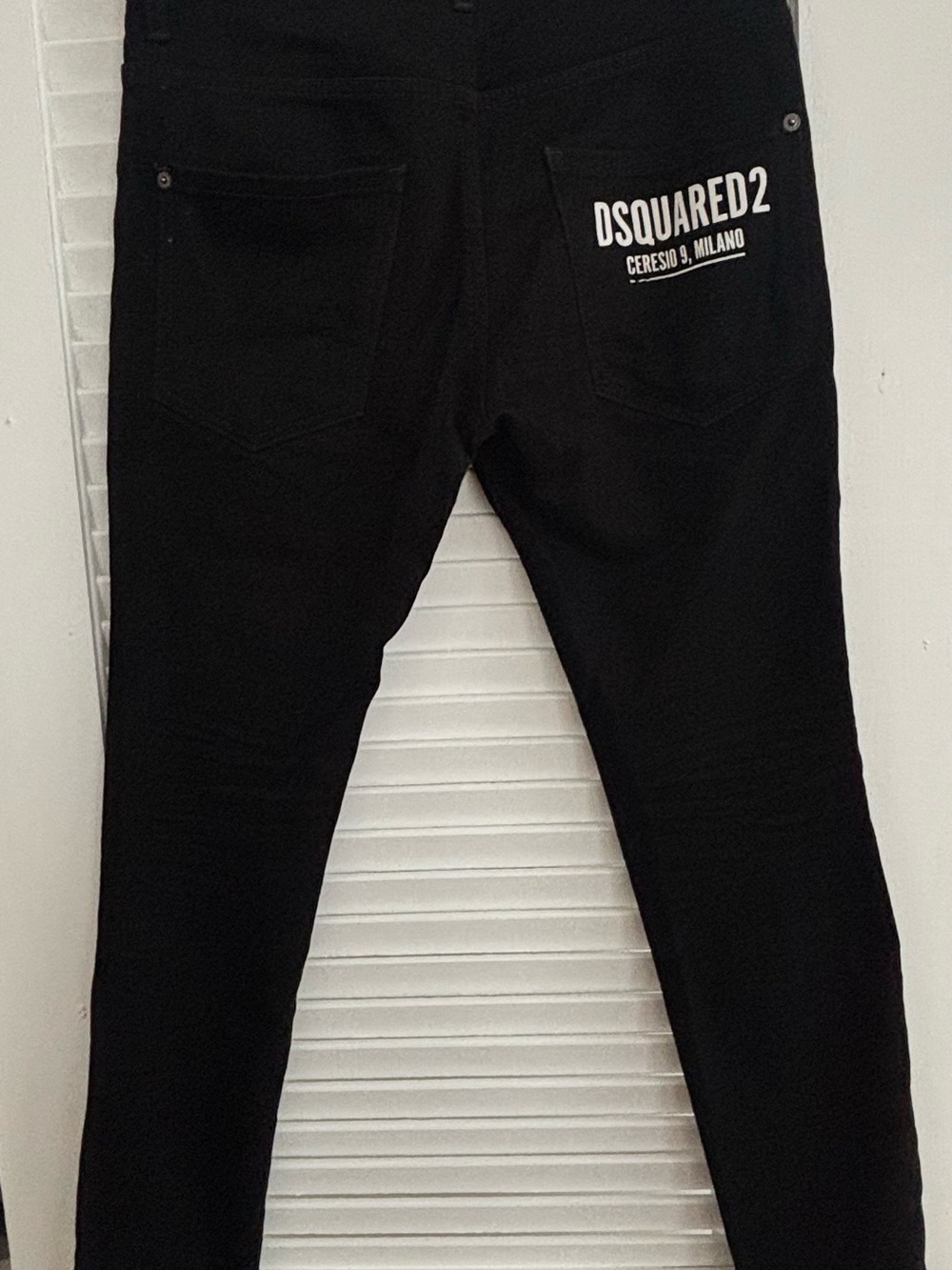 DSQUARED2 Men's Slim Black Denim Jeans